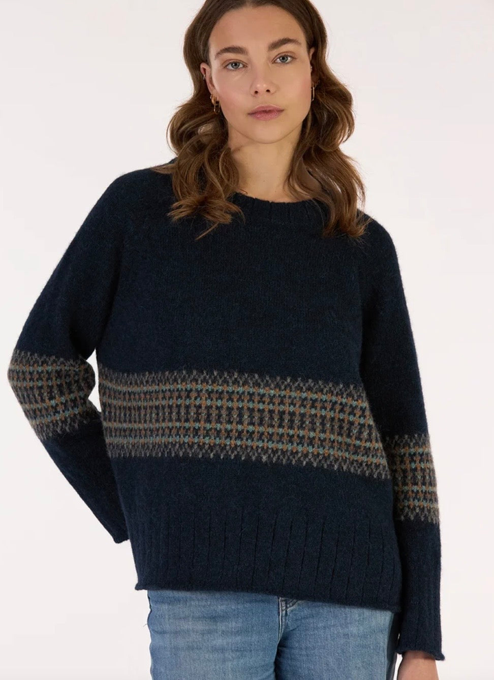 Les Racine’s du Ciel Jane Jacquard Sweater