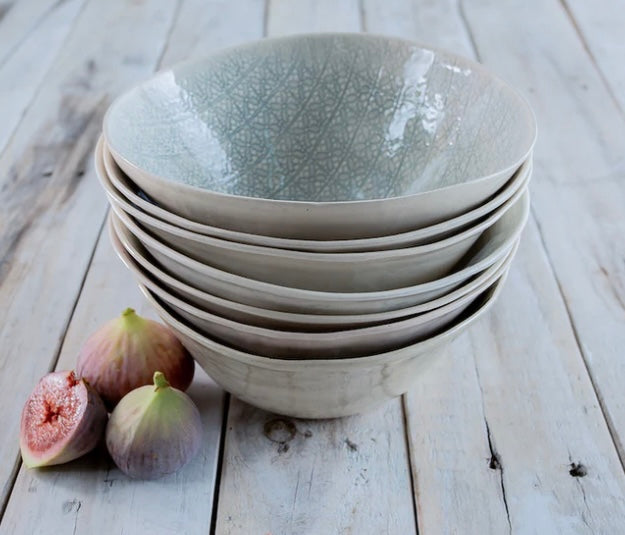 Wonki Ware Pasta Bowl - various colours/patterns