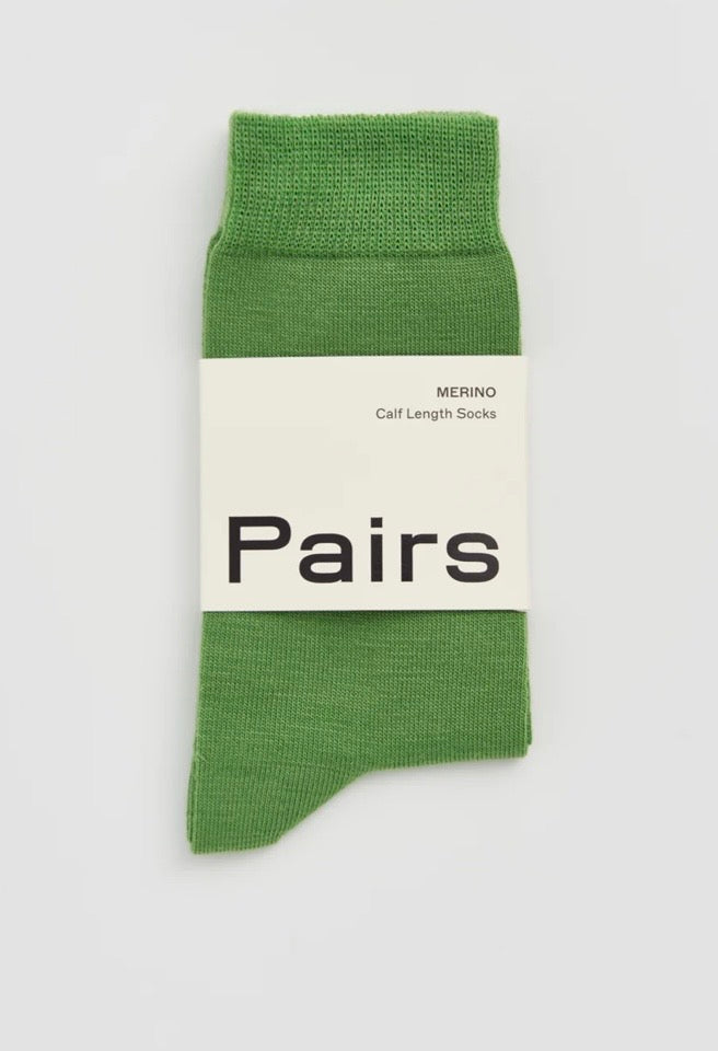 PAIRS Merino Calf Length Socks