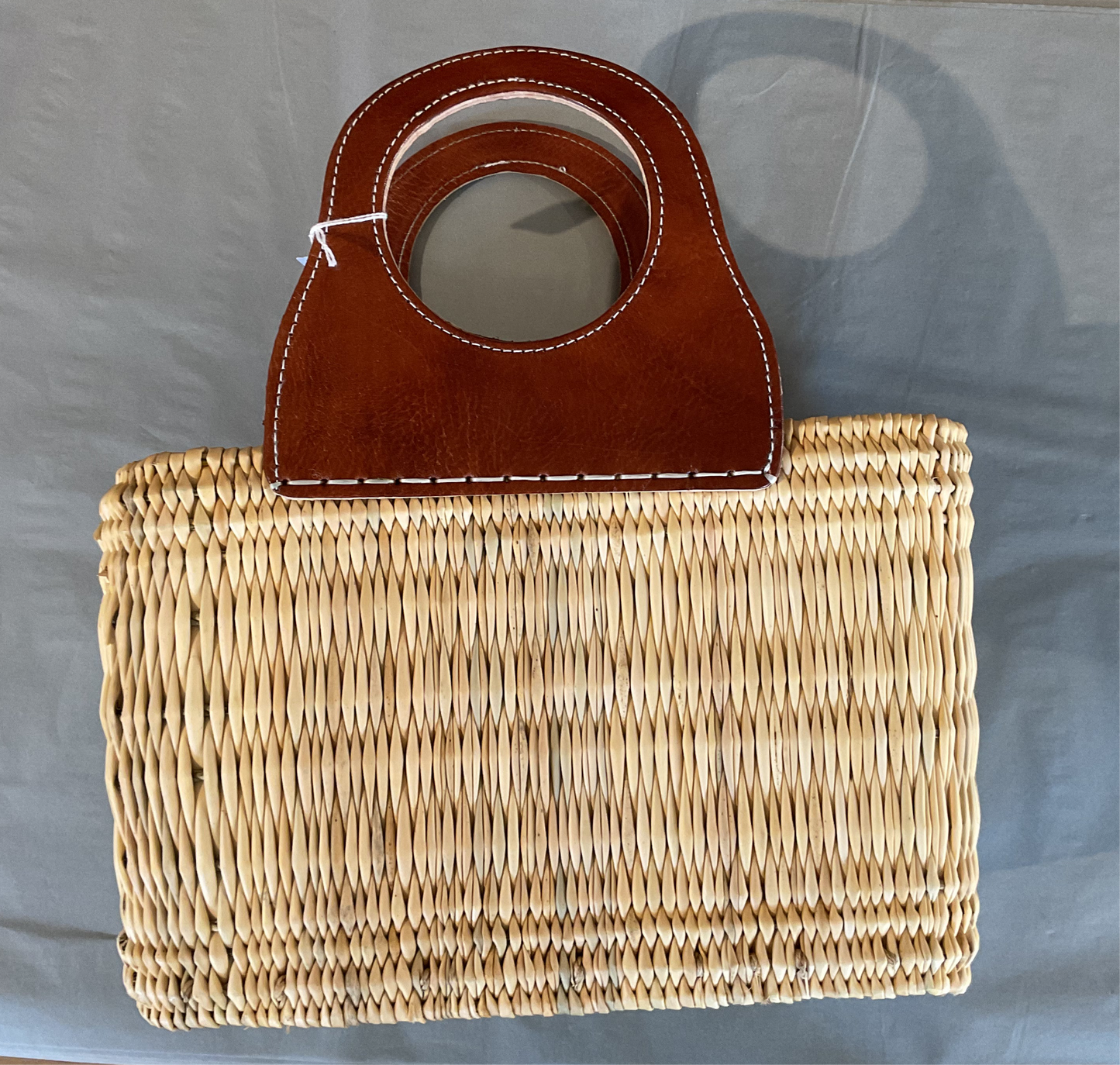 MAROC BASKET Woven Reed Tote