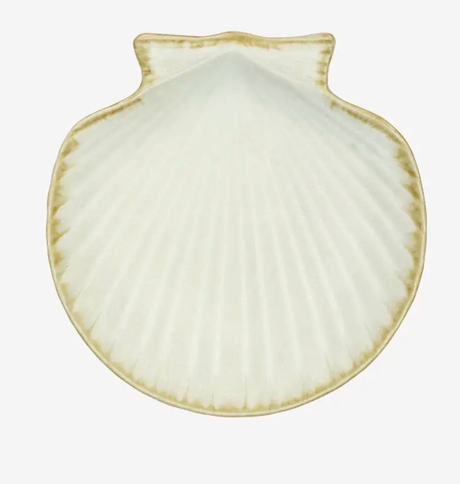 Madam Stoltz Stoneware Sea Shell
