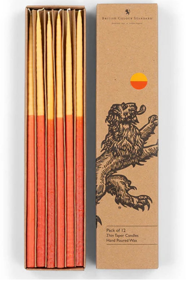 BCS Thin Taper Candle box Single Colour