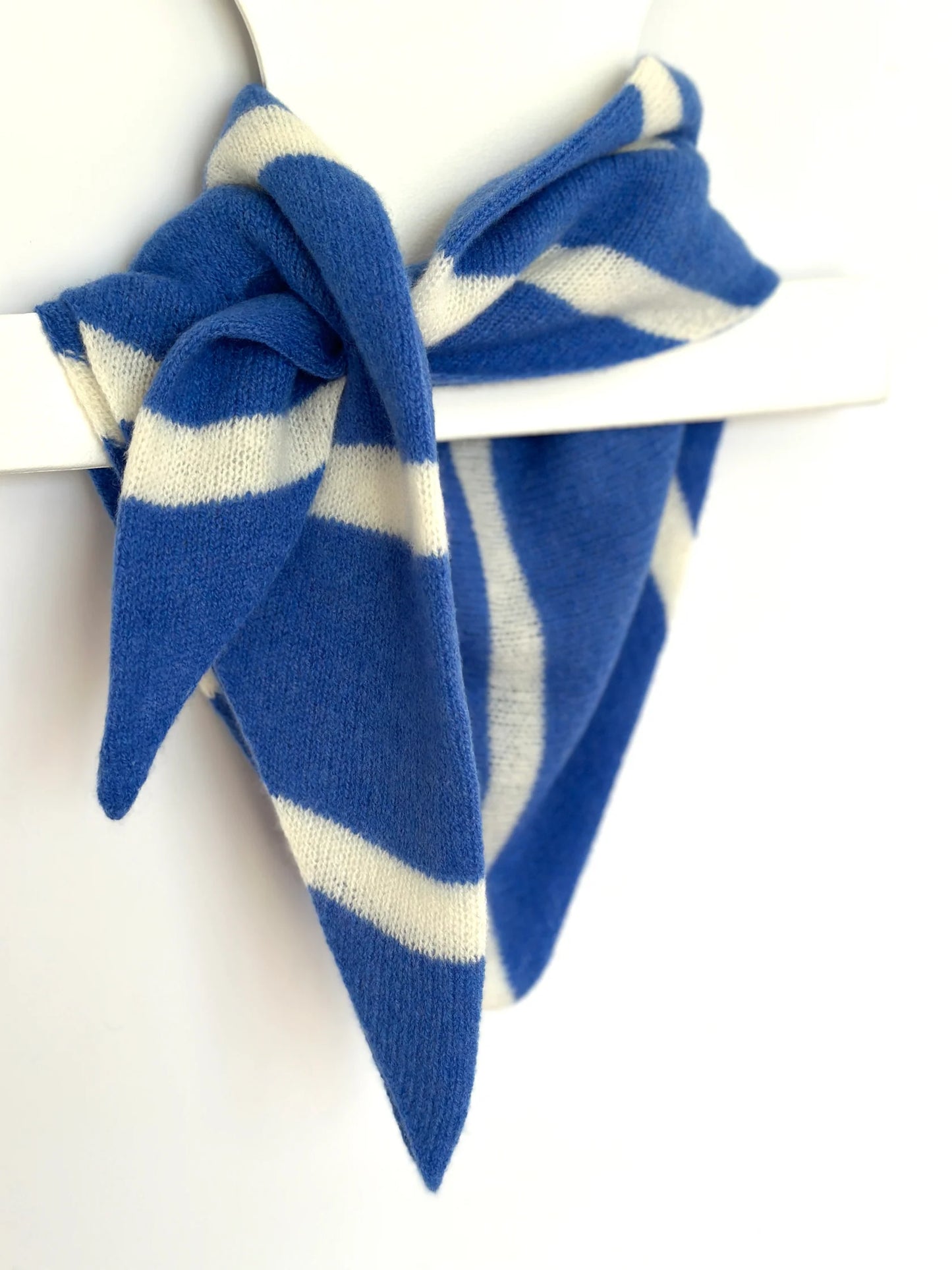 Pom Shanty Triangle Scarf