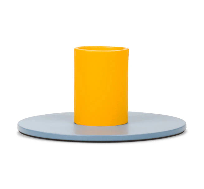 BCS Two-tone Metal Candleholder