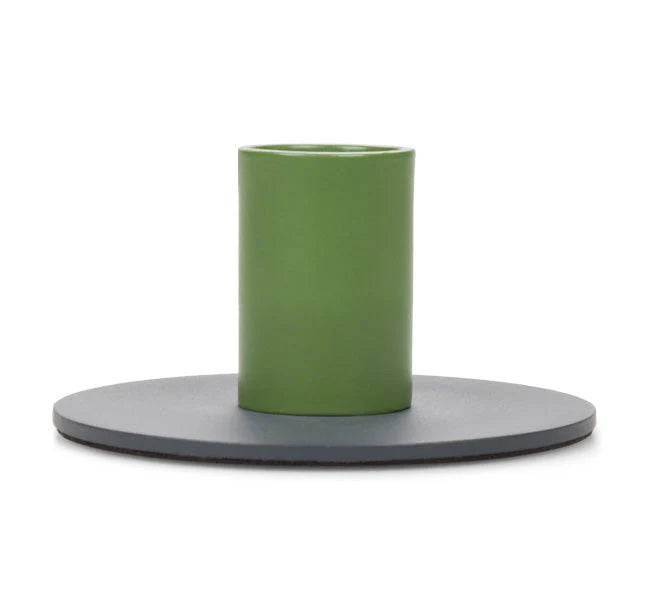 BCS Two-tone Metal Candleholder