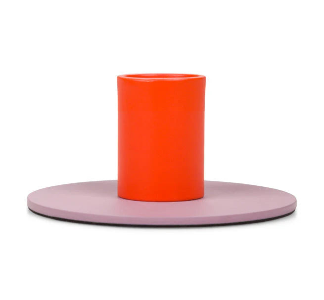 BCS Two-tone Metal Candleholder
