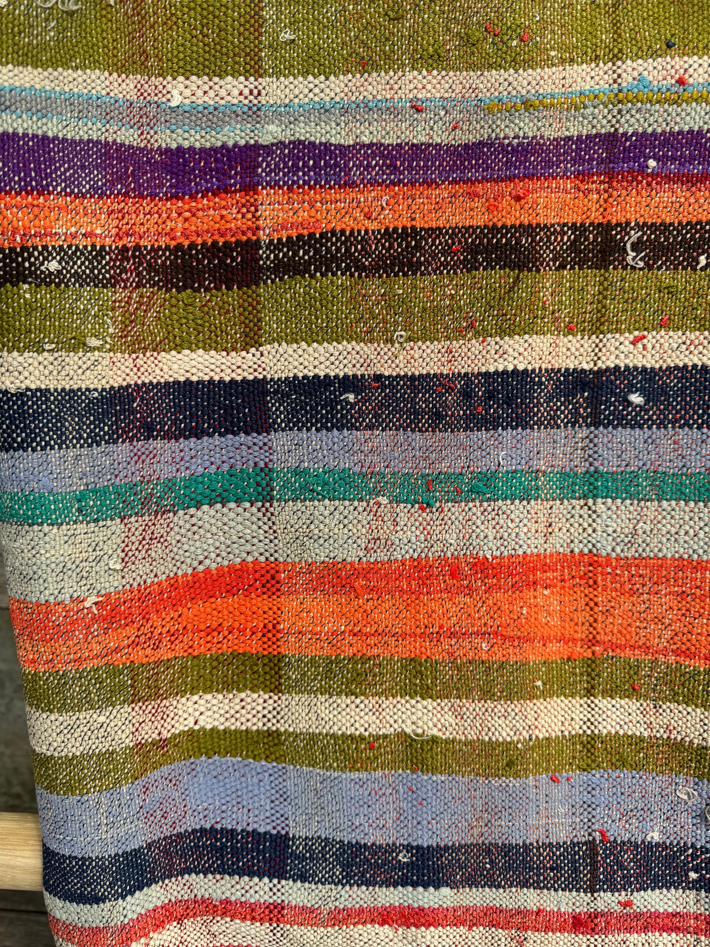 MAROC Vintage Berber Textile  - STRIPE ONM0624C