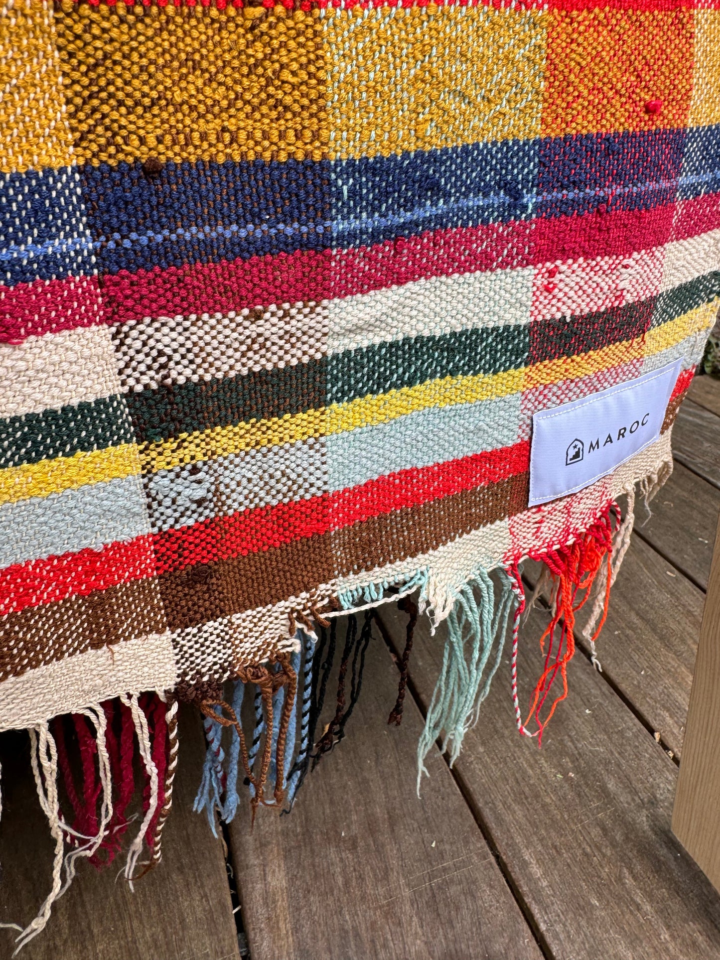 MAROC Vintage Berber Textile CHECK NEOOPMNRY0624F