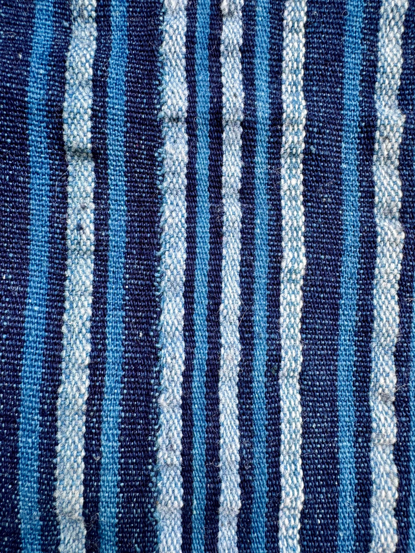 INDIGO VIntage Stripe Cloth Textile