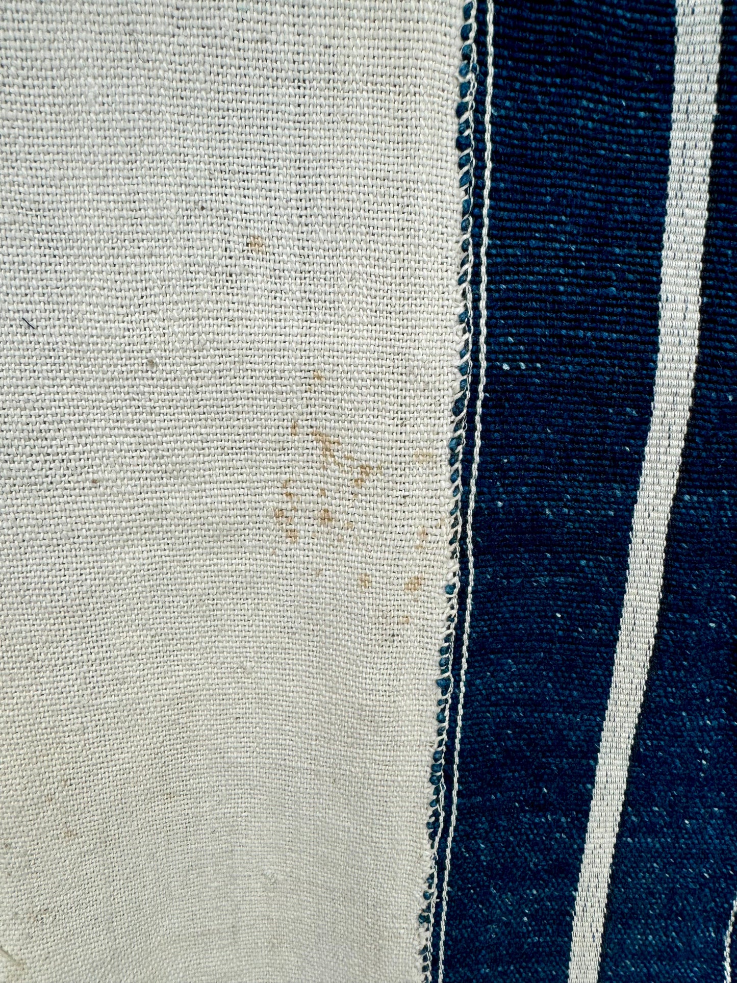 INDIGO VIntage Stripe Cloth Textile