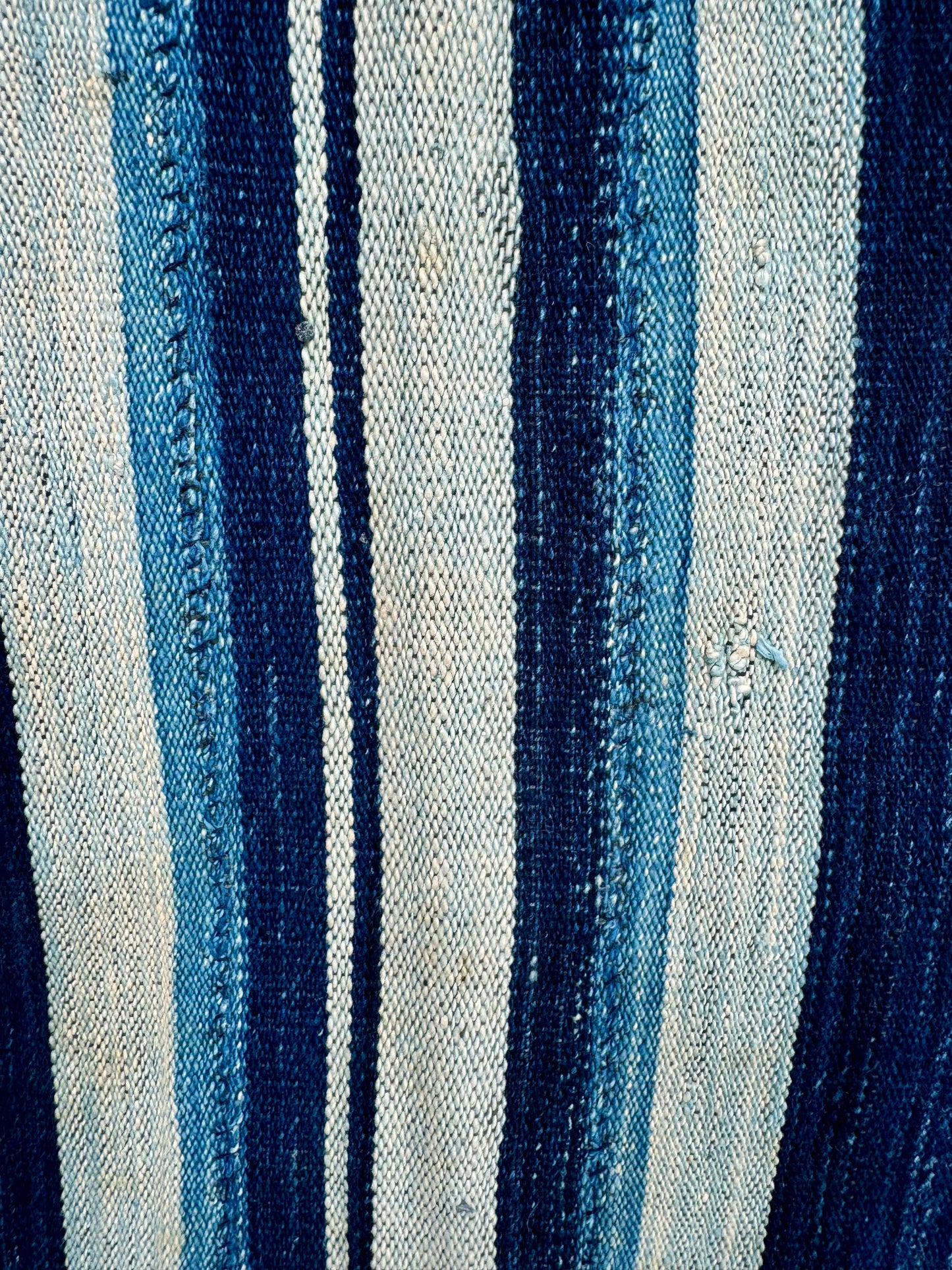 INDIGO VIntage Stripe Cloth Textile