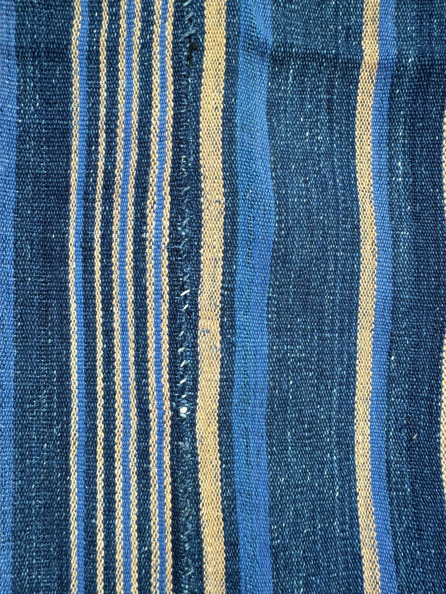 INDIGO VIntage Stripe Cloth Textile
