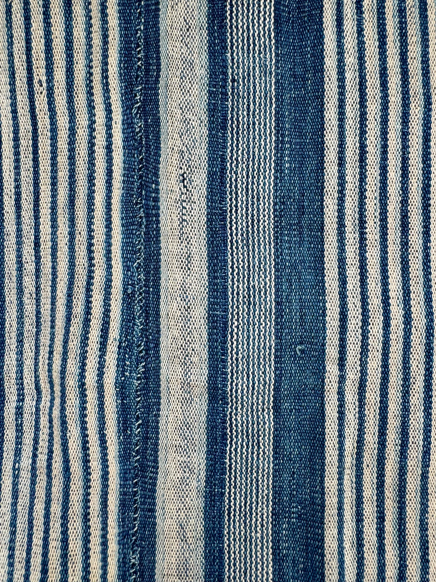 INDIGO VIntage Stripe Cloth Textile