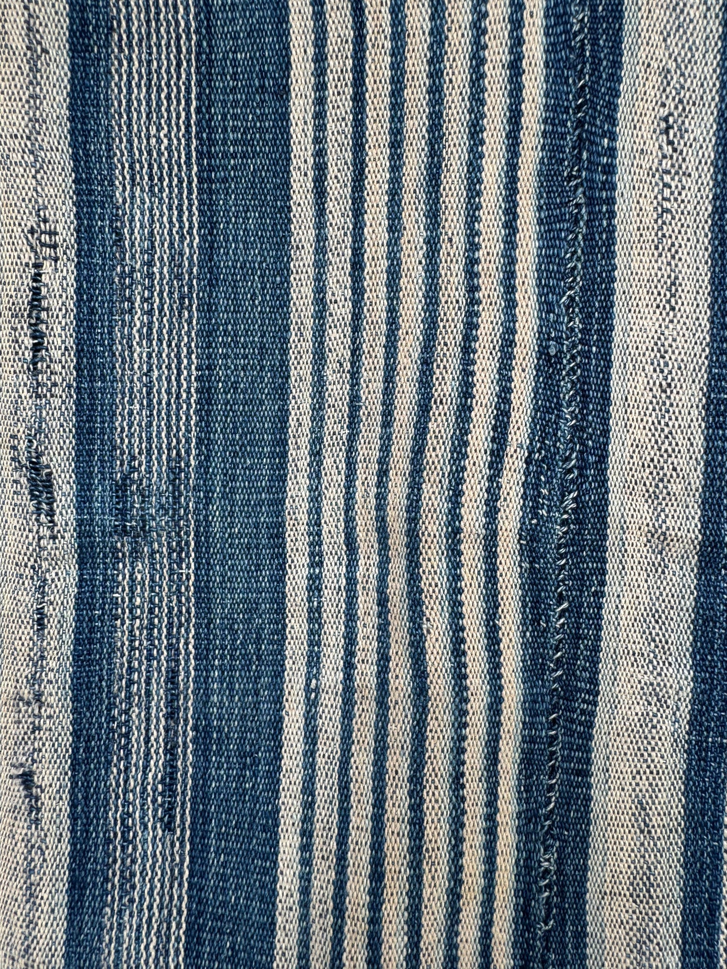 INDIGO VIntage Stripe Cloth Textile