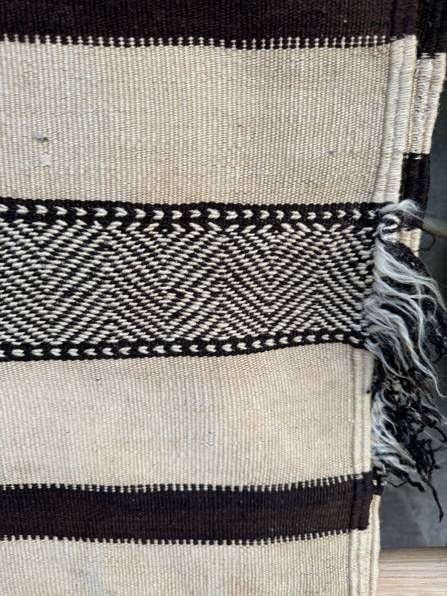 MAROC Vintage Berber RUG CREAM BROWN
