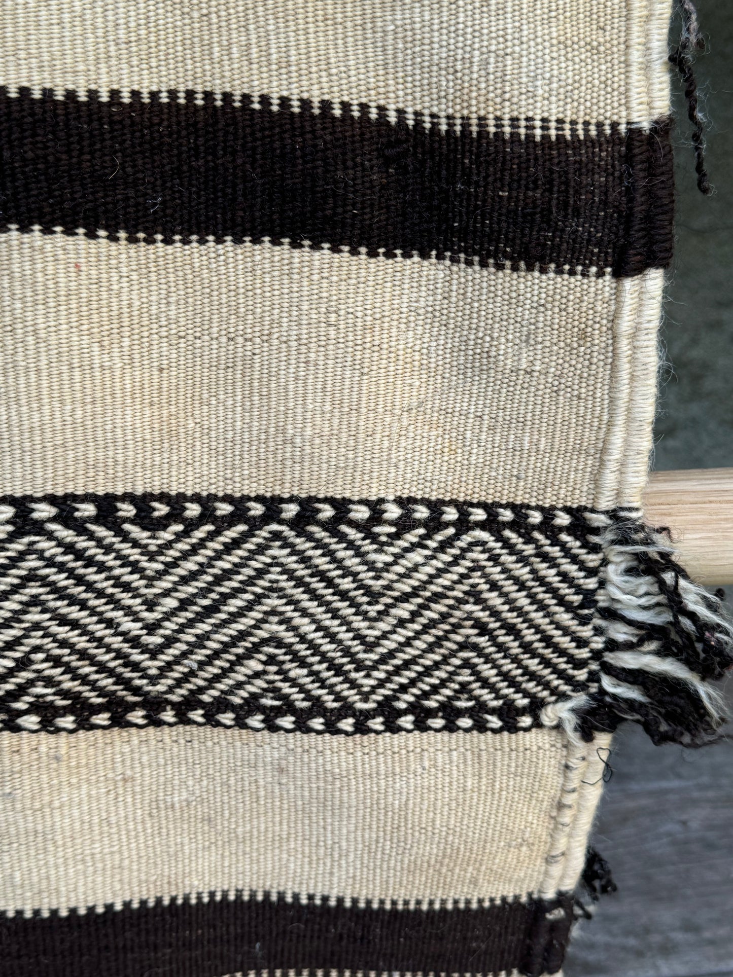 MAROC Vintage Berber RUG CREAM BROWN