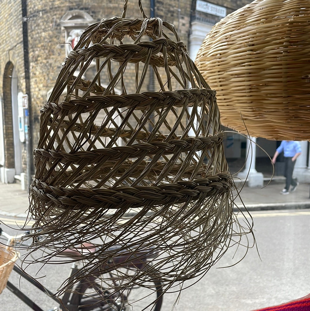Maroc Raffia Fringe Lampshades