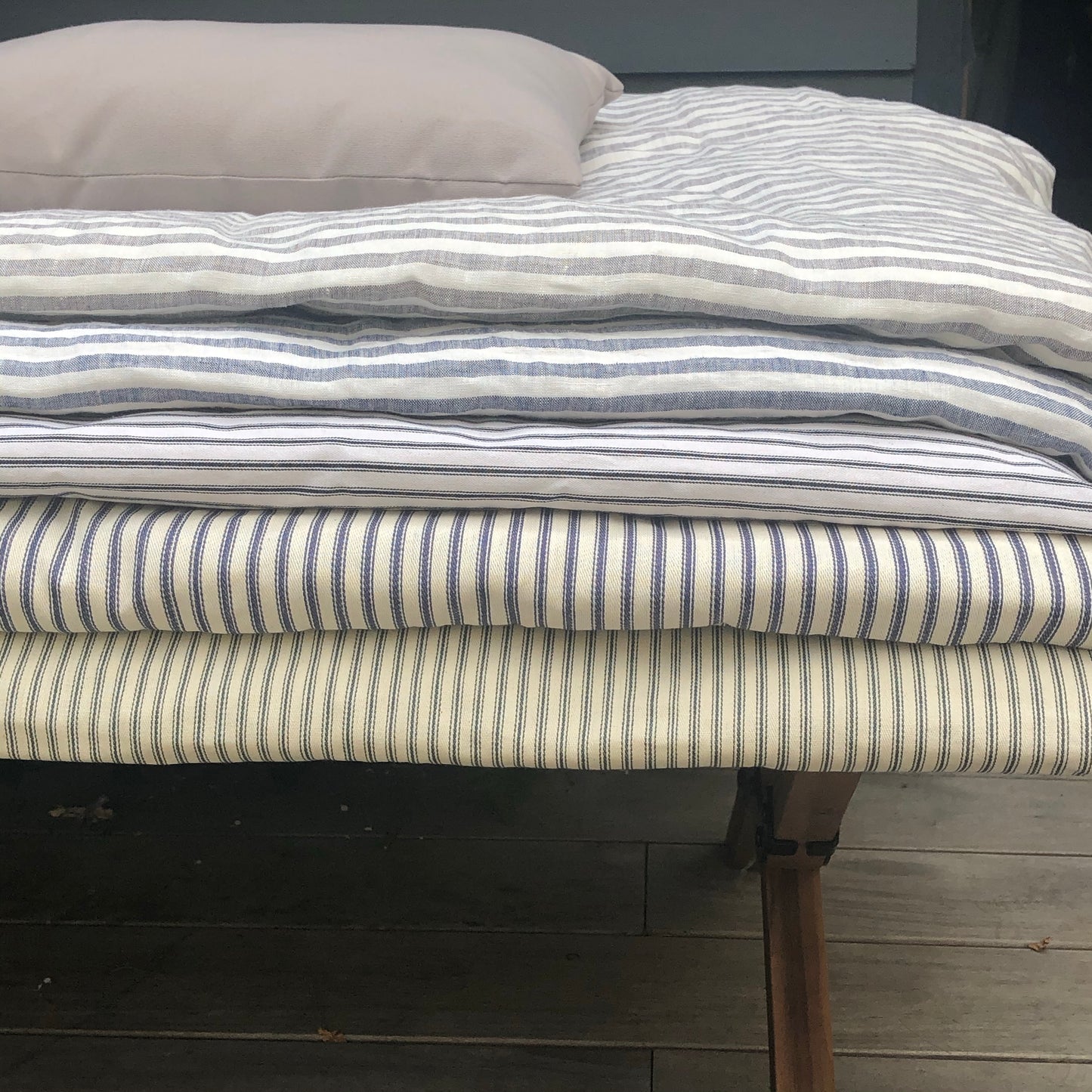 Linen Ticking Stripe Daybed Mattress