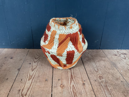 Maroc Embroidered Storage Basket