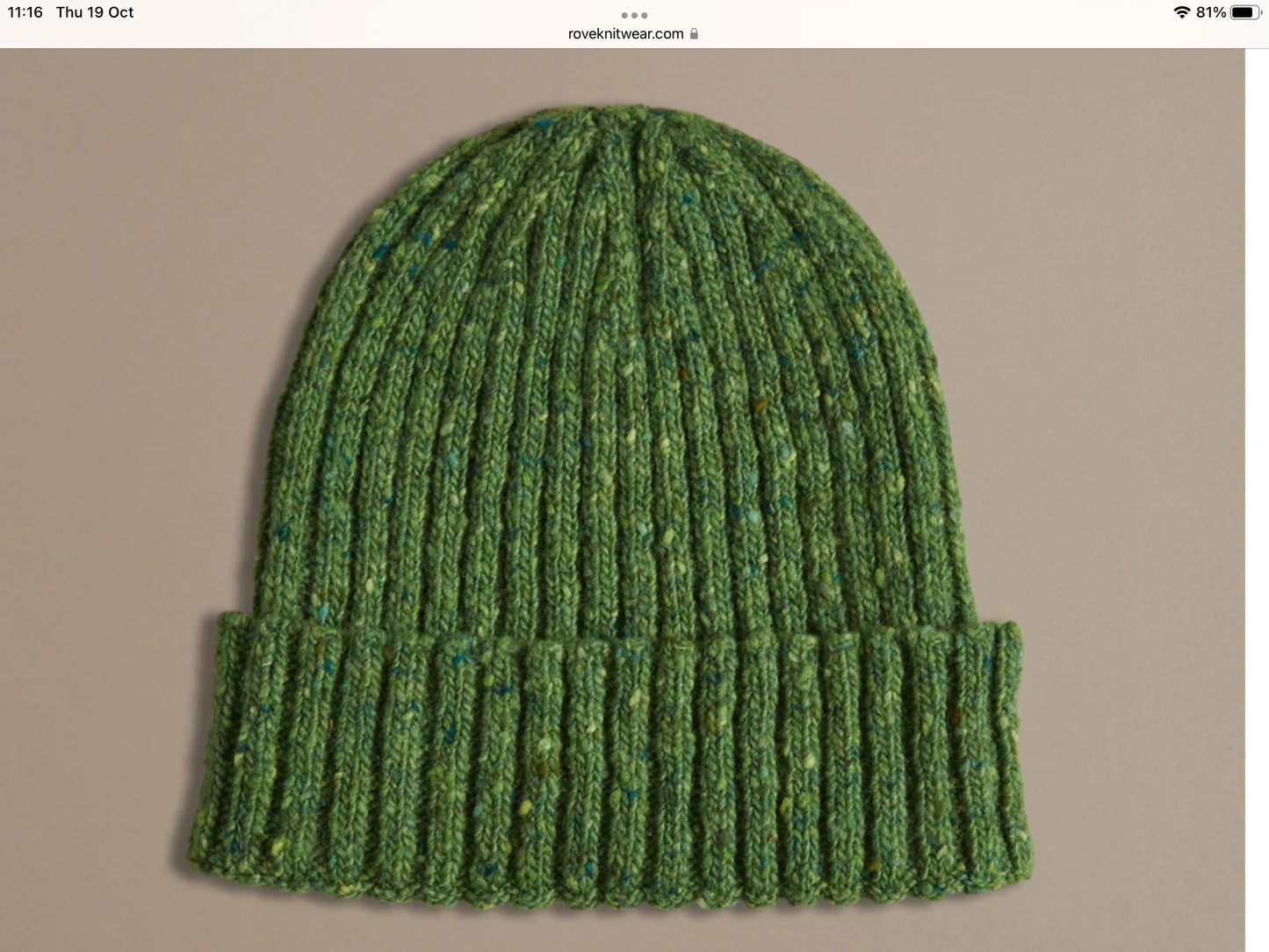 ROVE Unisex Donegal Beanie