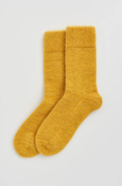 PAIRS Calf Length Socks Ultra Soft Alpaca