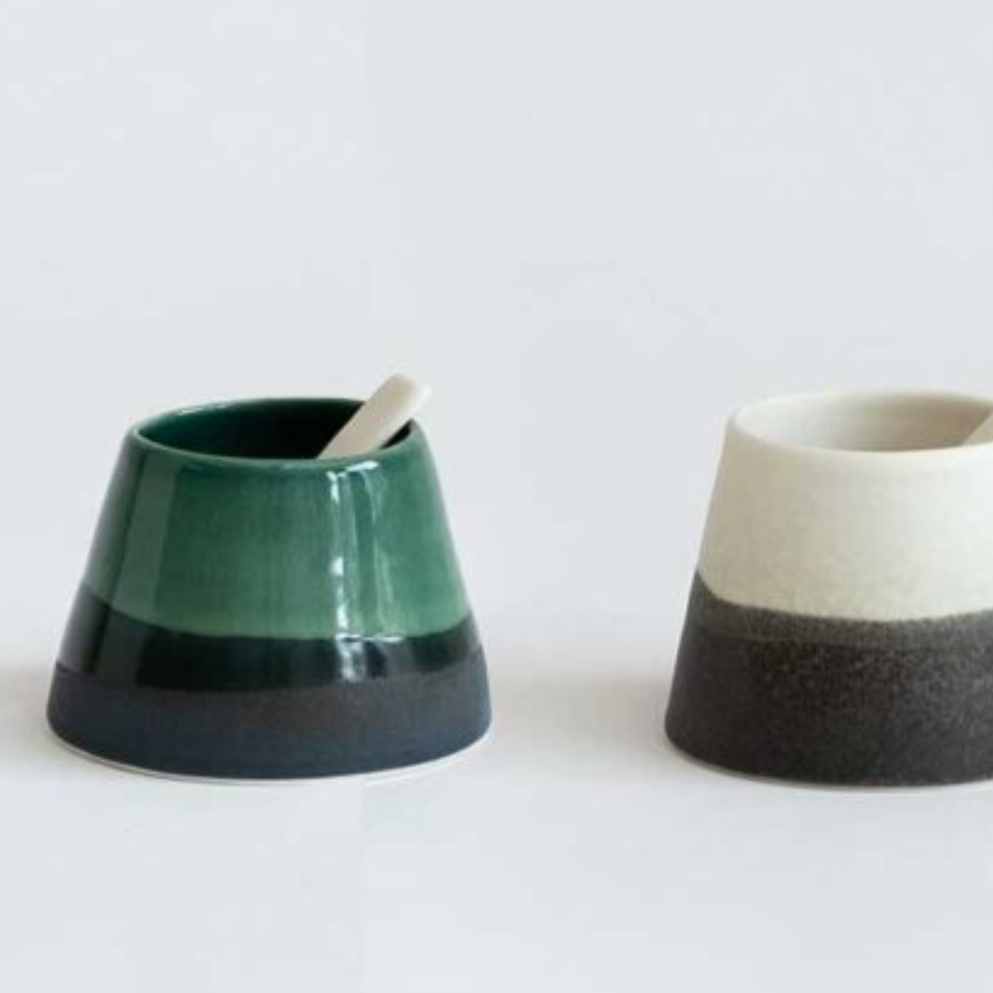 Edit Juhasz Salt and Pepper Pot with Spoon