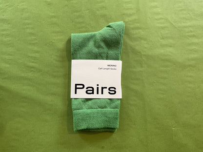 PAIRS Calf Length Socks Merino