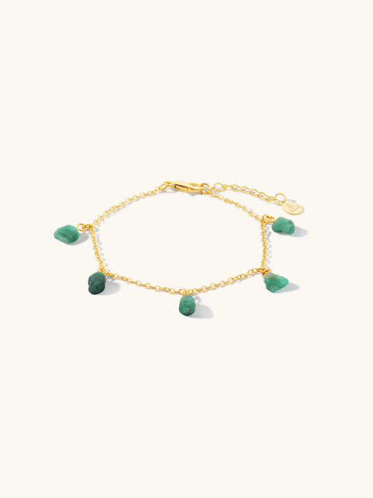 Formation Mohica Emerald Charm Bracelet