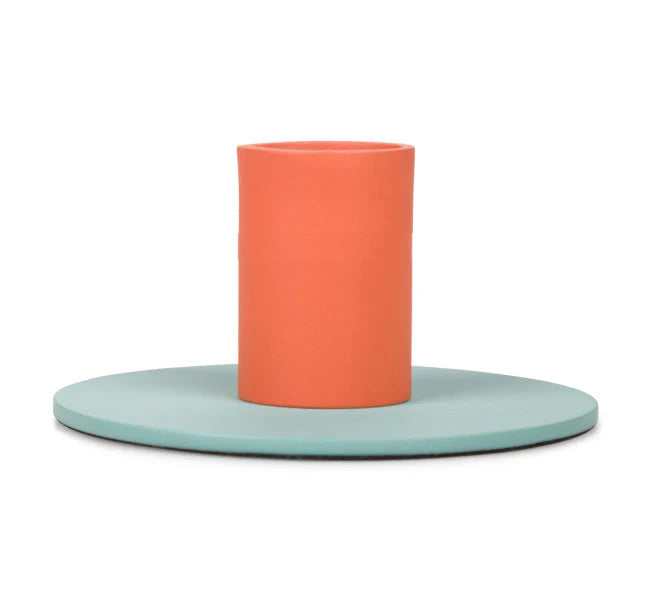 BCS Two-tone Metal Candleholder