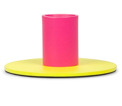 BCS Two-tone Metal Candleholder