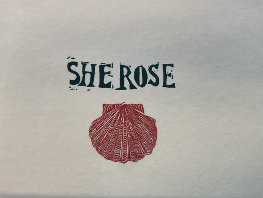 Jo Oakley She Rose Card