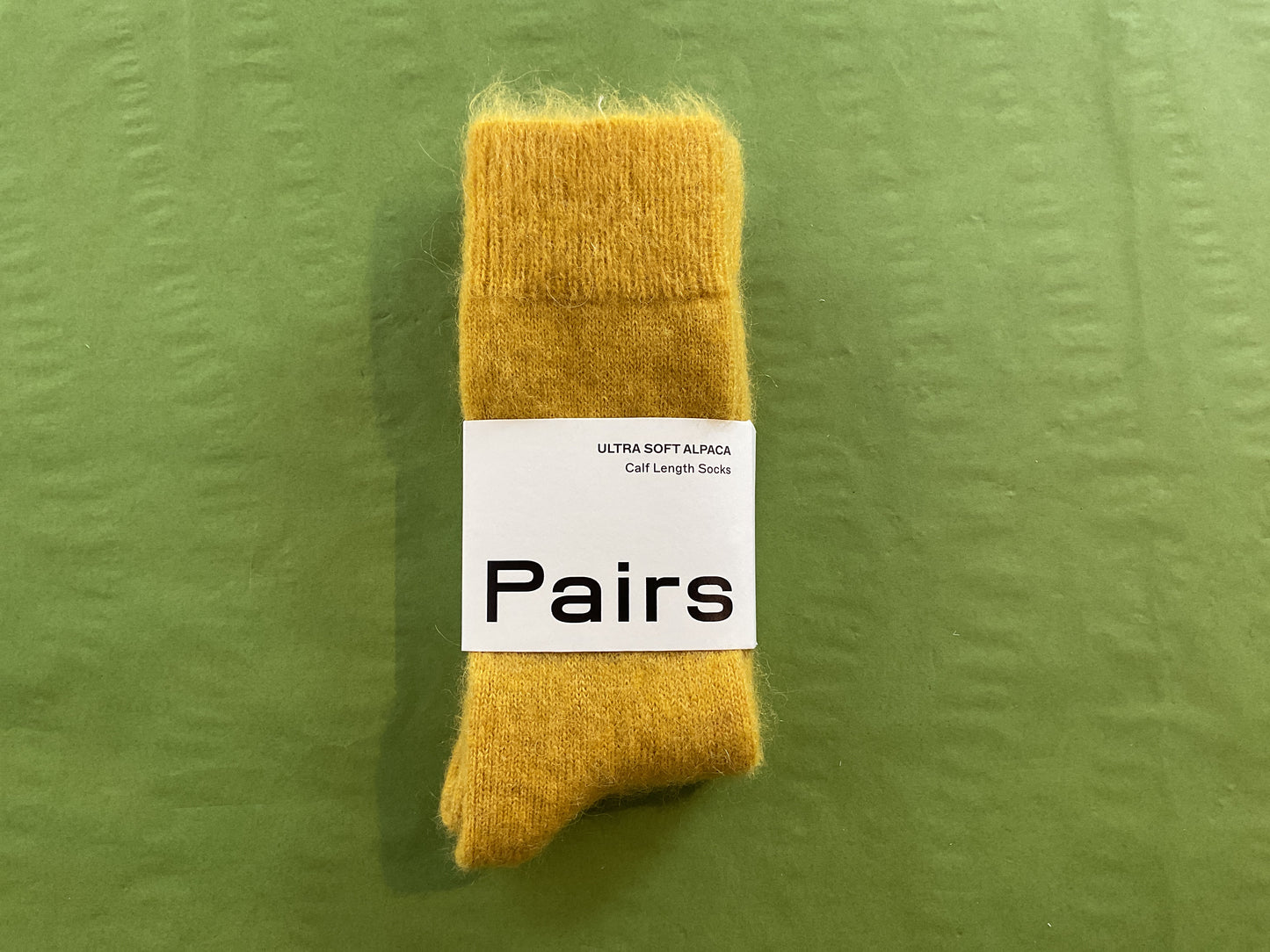 PAIRS Calf Length Socks Ultra Soft Alpaca