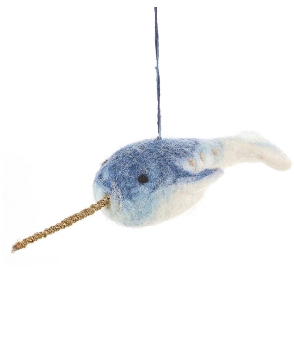 XMAS 25 Felt Sea Creature Decs