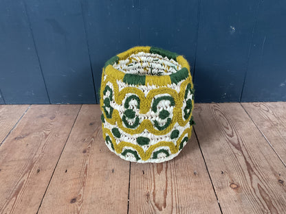 Maroc Embroidered Storage Basket