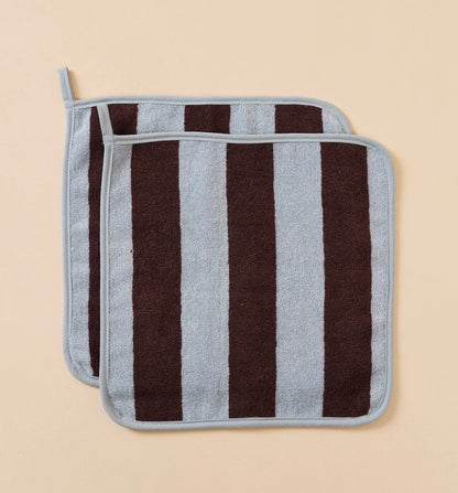 TBCo Terry Cotton Face Cloth - set of 2