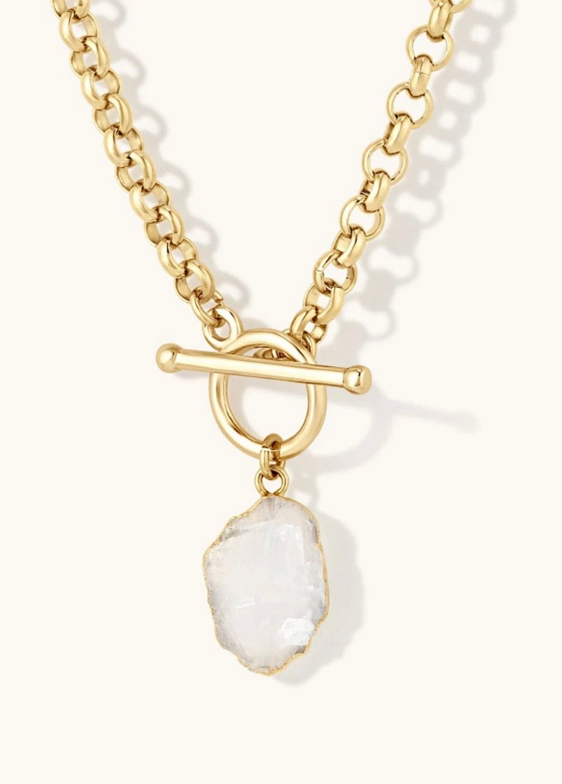 Formation Jewellery Deity Moonstone Necklace