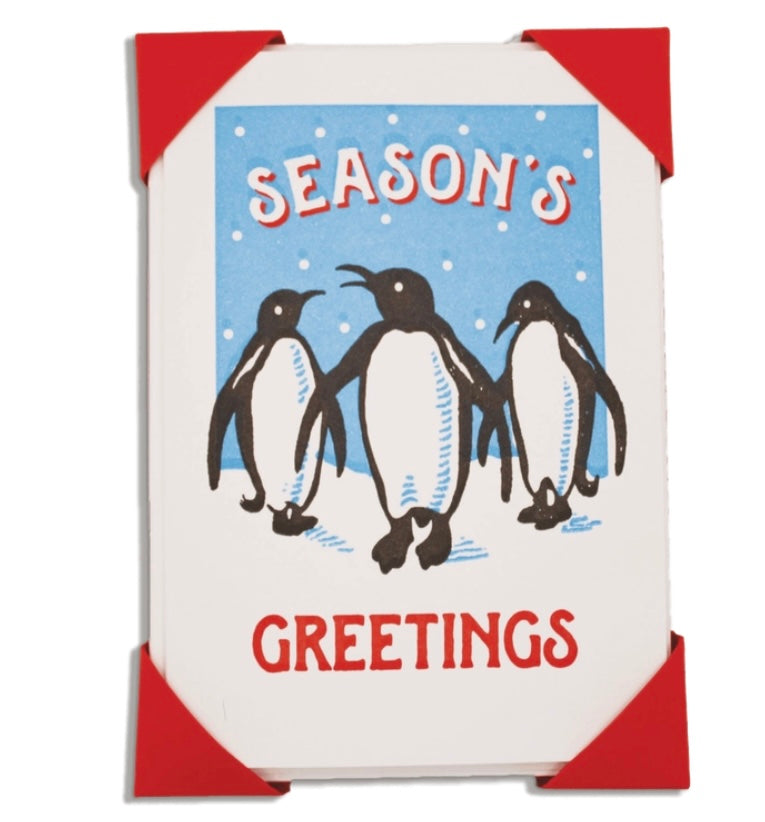 XMAS 25 Archivist Small Christmas Cards (Pack of 5)
