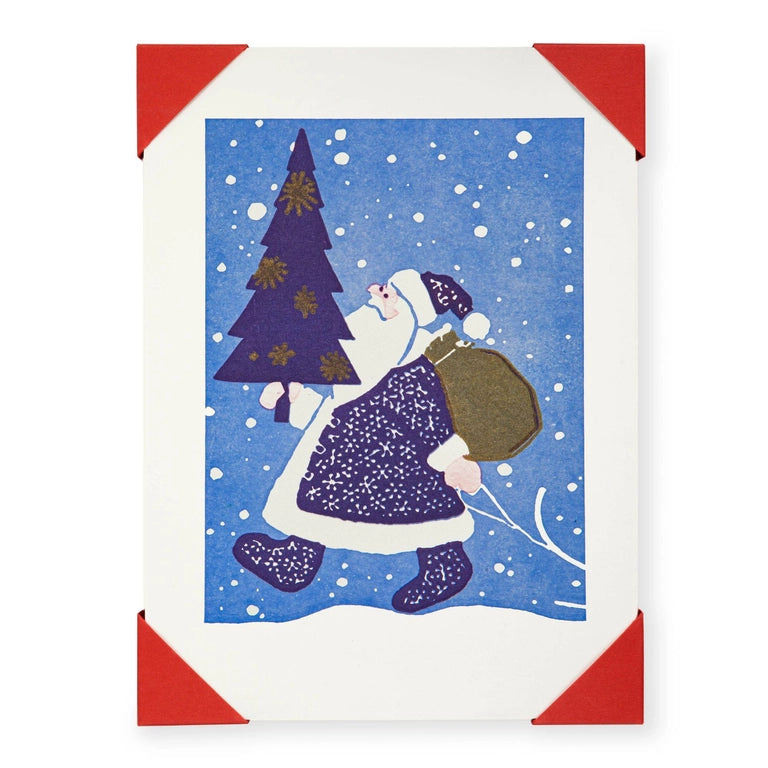 XMAS 25 Archivist Small Christmas Cards (Pack of 5)