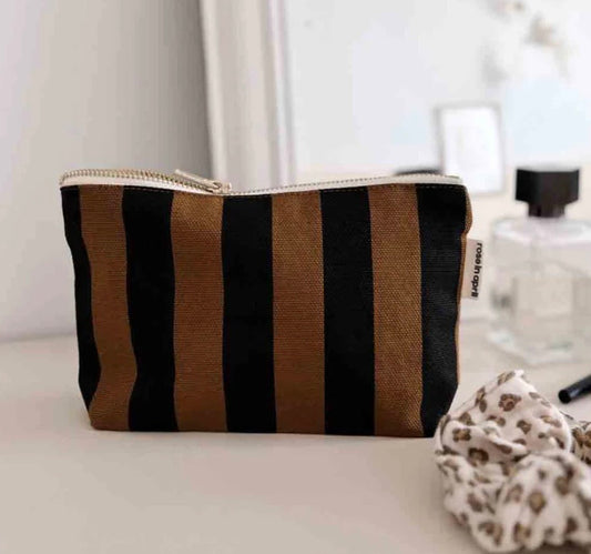 Rose in April Sofia Stripe Pouch