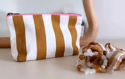 Rose in April Sofia Stripe Pouch