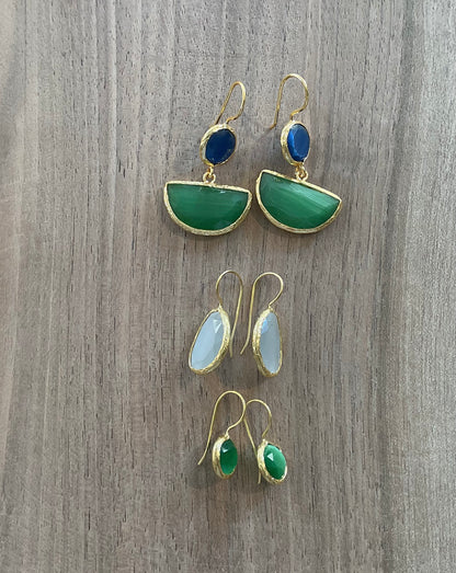 MAROC Jewellery 25 Coloured Glass Earrings
