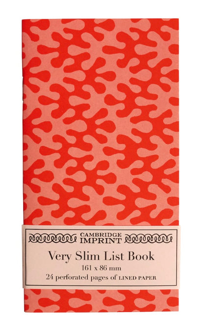 Cambridge Imprint Very Slim List Book
