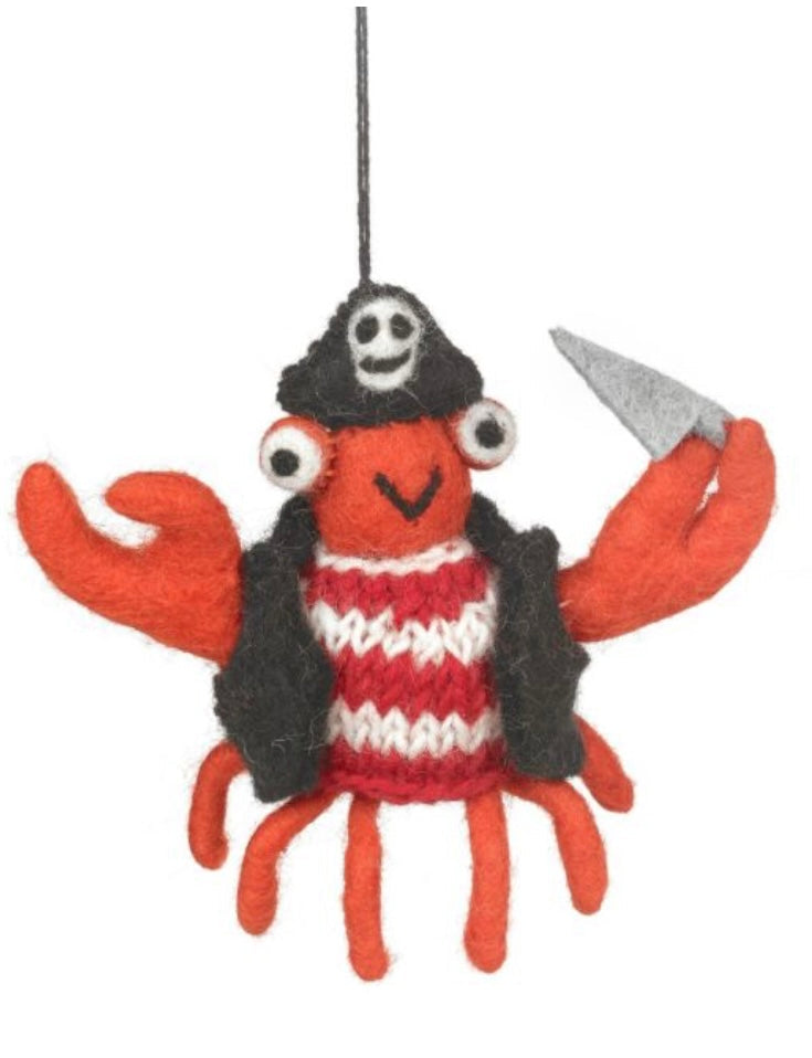 XMAS 25 Felt Sea Creature Decs