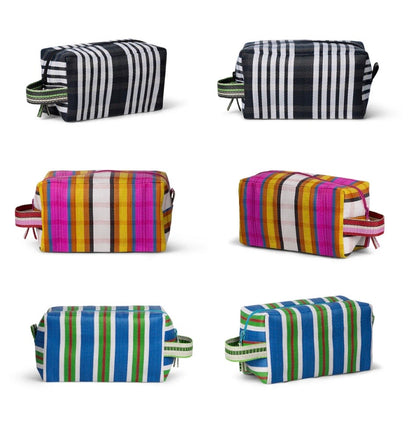 BCS Striped Eco Wash Bag