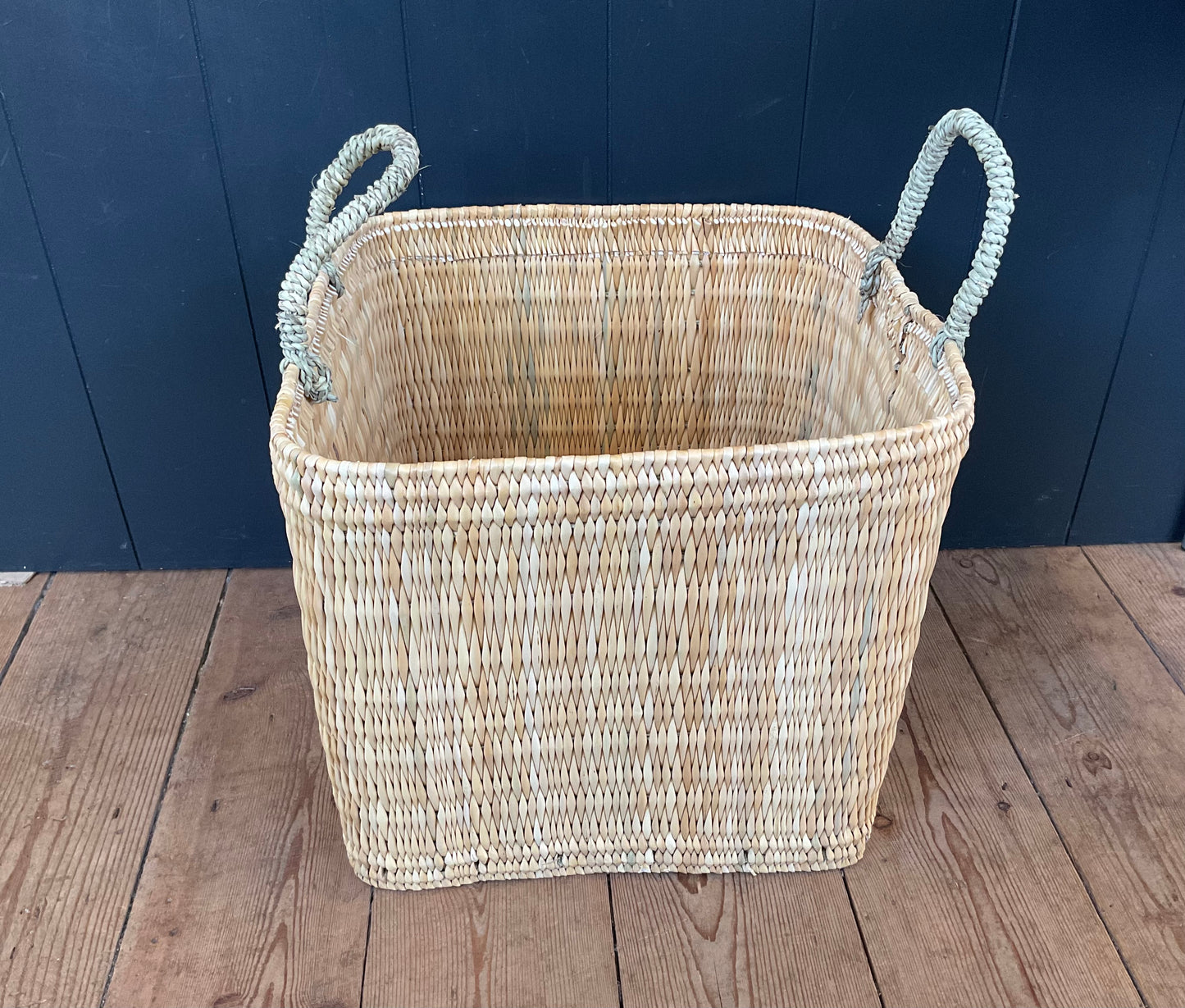 Maroc Woven Reed Square Basket