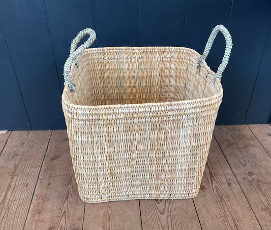 Maroc Woven Reed Square Basket