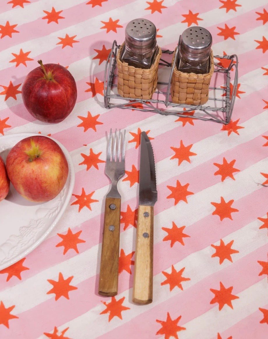 Cosy Buddha Block Print Table Linen