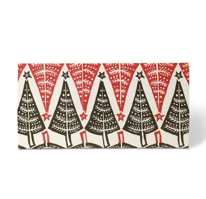 XMAS 25 Cambridge Imprint Long Christmas Cards (pack of 6)