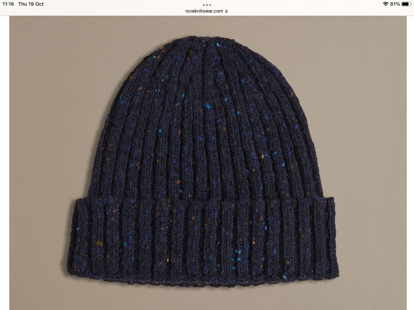 ROVE Unisex Donegal Beanie