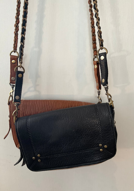 Maroc Leather Chain Handle Bag